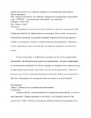 Analyse d’une entrevue sur l’expérience migratoire et la communication interculturelle