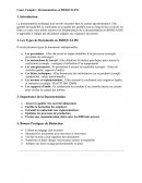 Cours Complet : Documentation en BIOQUALIM
