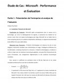 Etude de cas Microsoft