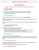 Recherche de la paix, sécurité collective, et coopération internationale