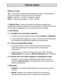 Communication engageante et représentations sociales : une application en faveur de la protection de l’environnement et du recyclage