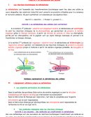 La Terre, la vie et l’organisation du vivant : le métabolisme des cellules