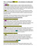 Le Portugal (1974-1982) : de la dictature à la démocratie