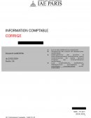 Information comptable