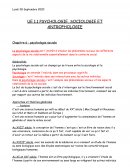Psychologie sociale ifsi S1