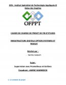 Cahier des charges : infrastructure digitale