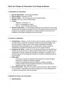 Cahier des Charges de l’Association Croix-Rouge de Moissac