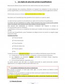 Les règles de calcul des primes et gratifications