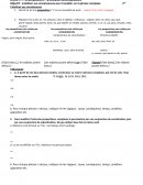 Les propositions ; l’articulation des propositions
