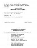 Descriptif officiel EAF 2025