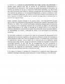 Trabajo sobre la memoria