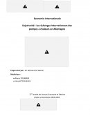 Les échanges internationaux des pompes à chaleurs en Allemagne