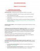 Arrêts de droit administratif
