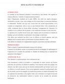 Sexualité et handicap