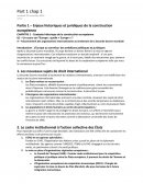 Enjeux historiques et juridiques de la construction européenne