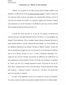 Commentaire sur “Albums” de Jules Laforgue