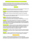 Processus tumoraux