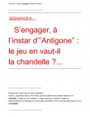 Antigone : individu et pouvoir Antigone : individu et pouvoir