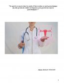 Grand oral sur les cancers gynécologiques