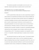 La responsabilité présidentielle