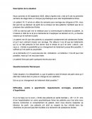 Analyse de situation en psychiatrie