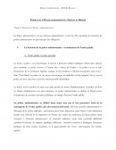 Police administrative : Notion et Régime