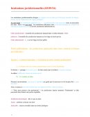 Institutions juridictionnelles