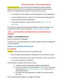 Unité de transition - droit constitutionnel