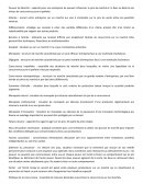 Définitions de SES (1ère) sur les marchés imparfaitement concurrentiels