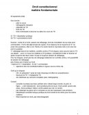 Droit constitutionnel, matière fondamentale