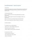 Objectifs de stage MAS