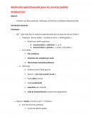 Recherche opérationnelle pour les services publics