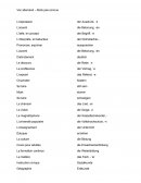Vocabulaire d'allemand