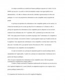 La séparation des ordonnateaus et des comptables et la régularité des comptes publics