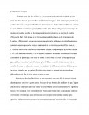 Commentaire composé sur Manon Lescaut Commentaire composé sur Manon Lescaut