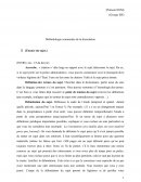 Méthodologie commentée de la dissertation