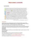 Manon Lescaut : La rencontre