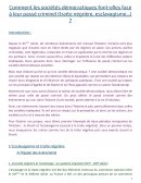 La réaction des sociétés démocratiques face à leur passé criminel