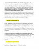 Les raisons de l'engagement des jeunes