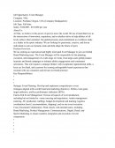 ETD Anlais Job Offer