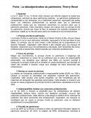 La désubjectivation du patrimoine de Thierry Revet