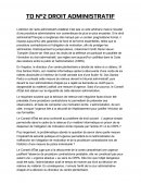 TD de droit administratif : l'édition de l'acte administratif