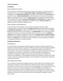 Exposé de géographie sur le parc amazonien de Guyae et le massif forestier de Fontainebleau