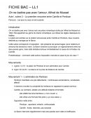 On ne badine pas avec l’amour, Alfred de Musset - Acte I, scène 2 – La première rencontre entre Camille et Perdican