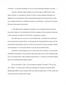 Commentaire du film - Travail sur le film "The Host"