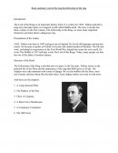 Analyse du livre Le seigneur des anneaux en anglais