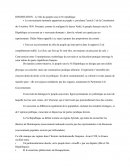 Le rôle du peuple sous la Ve république