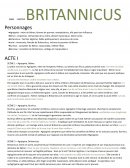 Résumé de Britannicus de Racine