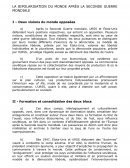 Histoire Terminale générale - La bipolarisation du monde après la Seconde Guerre mondiale