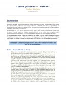 Lettres persanes - Lettre 161